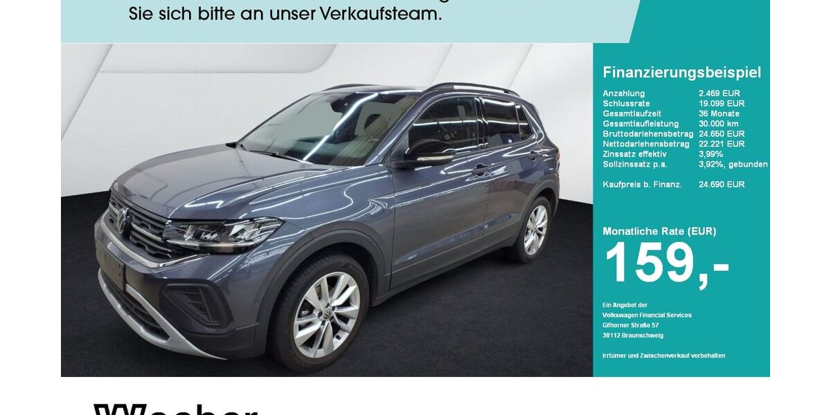 VW T-Cross 10.934 km 24.690 &euro; Weil der Stadt 71263