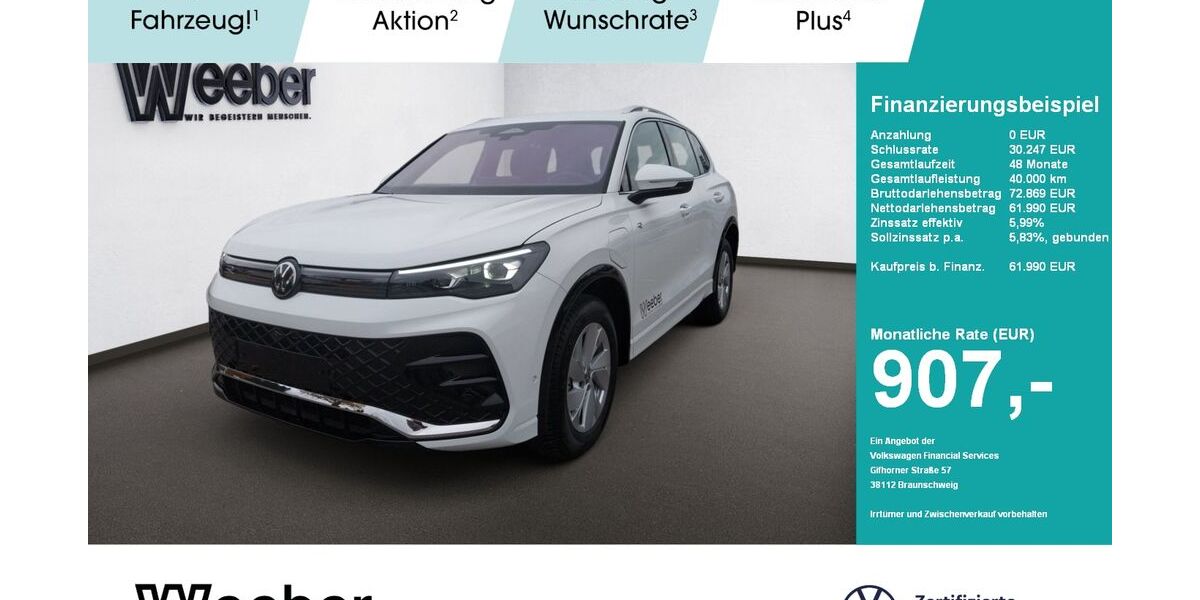 VW Tiguan 3.999 km 61.790 € Weil der Stadt 71263