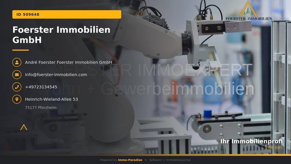 Gewerbeobjekt Pforzheim Nordstadt - 895&euro; | Angebot:23768251