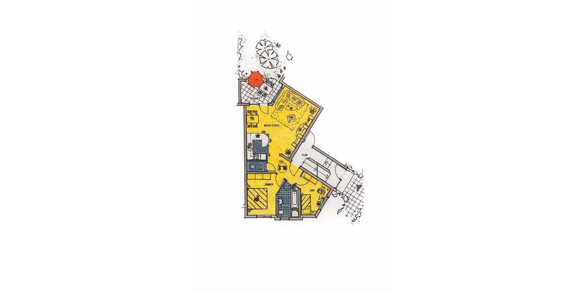 Erdgeschoßwohnung Schwieberdingen - 3.5 Zimmer, 79 m&sup2;, 395.000&euro; | Angebot:27234547