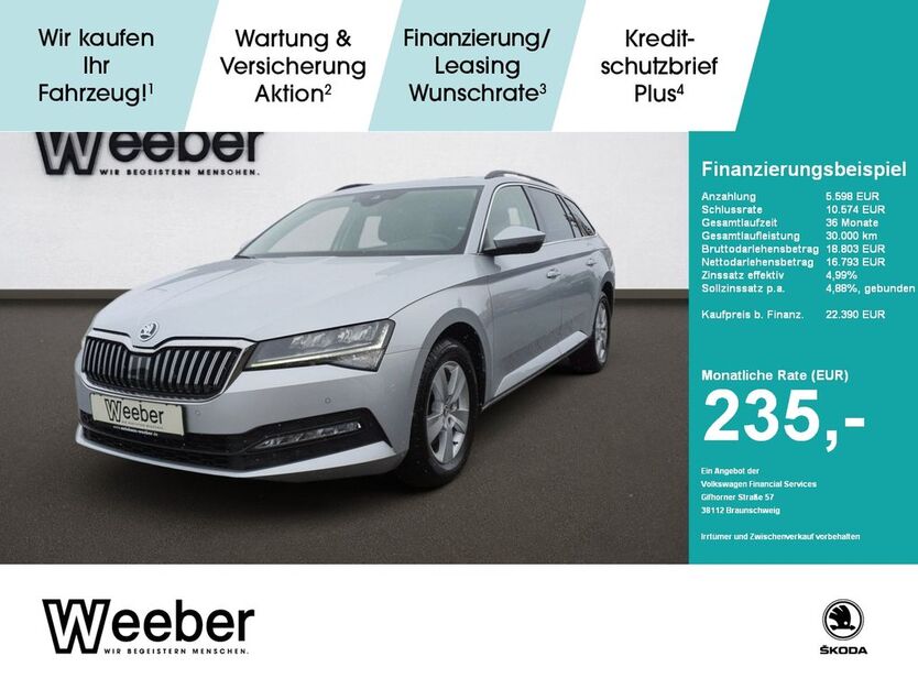 Skoda Superb 101.327 km 22.678 € Calw 75365