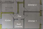 Etagenwohnung Ettlingen - 2 Zimmer, 50 m&sup2;, 630&euro; | Angebot:26671439
