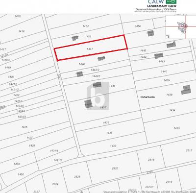 FREIZEITGRUNDSTÜCK AM NATURSCHUTZGEBIET - Grundstück Calw | Angebot:25361183