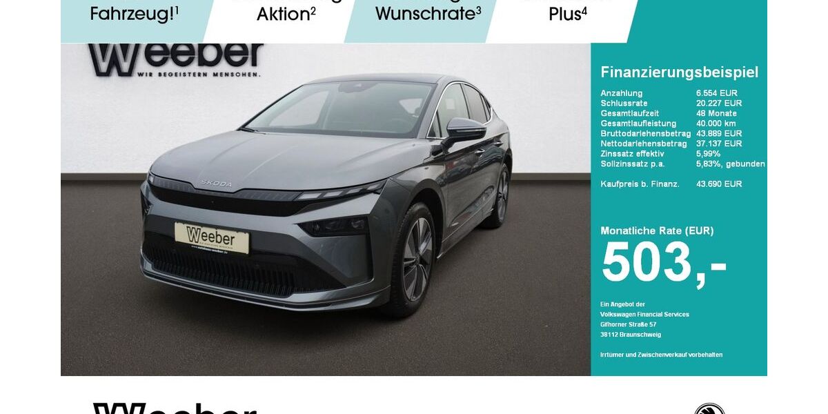 Skoda Enyaq 16.900 km 43.690 &euro; Calw 75365