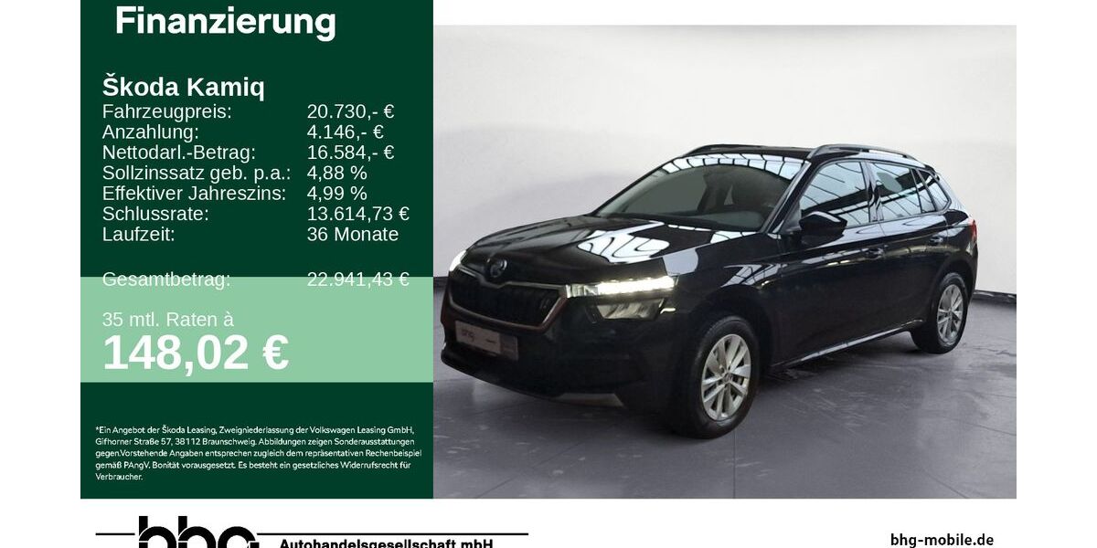 Skoda Kamiq 42.746 km 18.960 &euro; Ettlingen 76275
