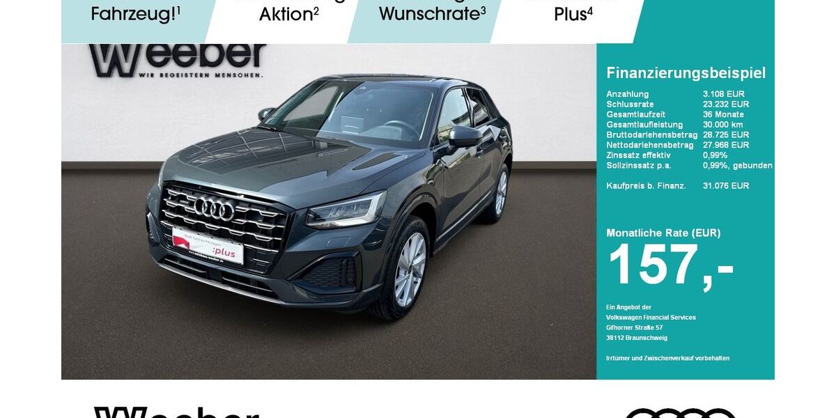 Audi Q2 18.989 km 29.490 &euro; Weil der Stadt 71263