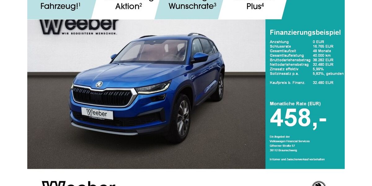 Skoda Kodiaq 82.063 km 31.980 &euro; Calw 75365