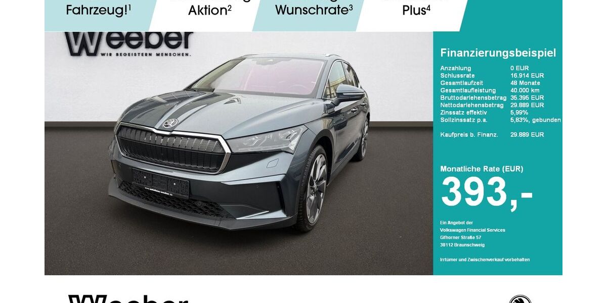 Skoda Enyaq 37.116 km 29.888 € Weil der Stadt 71263