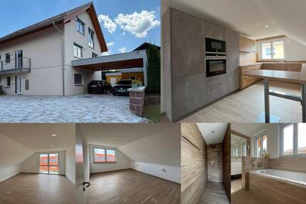 2-Raum-Dachgeschosswohnung mit REMPP-Einbauküche zimmer