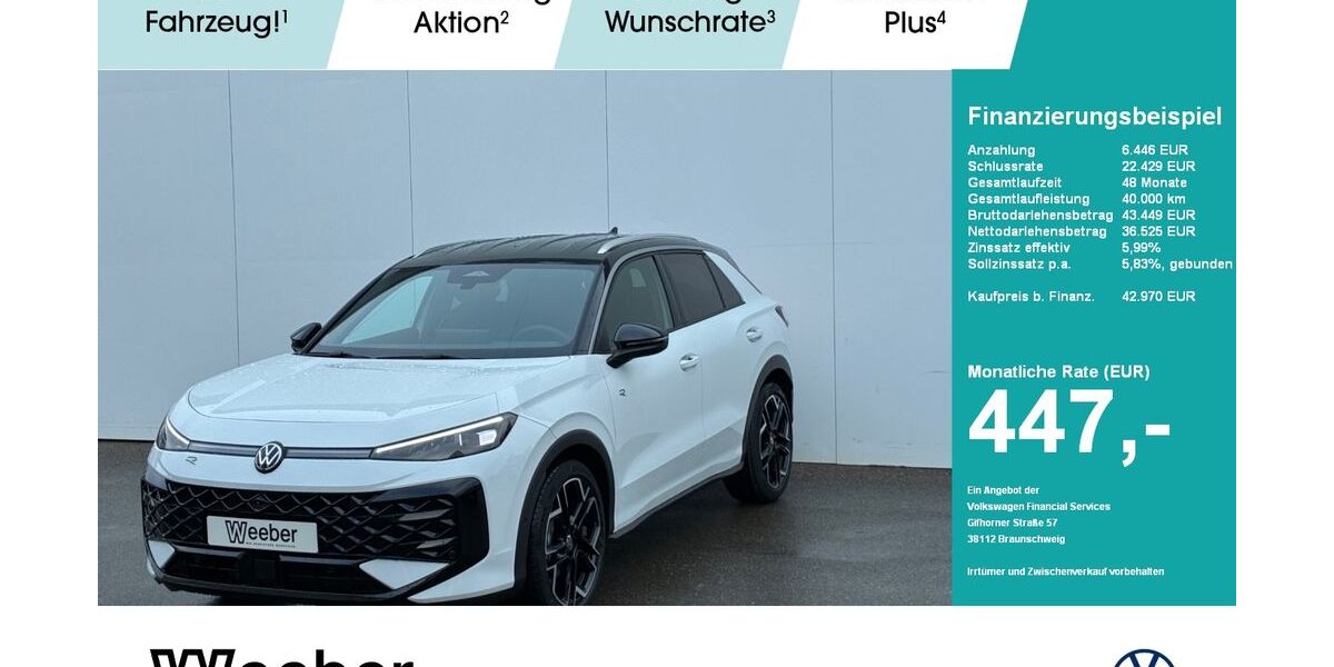 VW T-Roc 2.500 km 42.470 &euro; Leonberg 71229