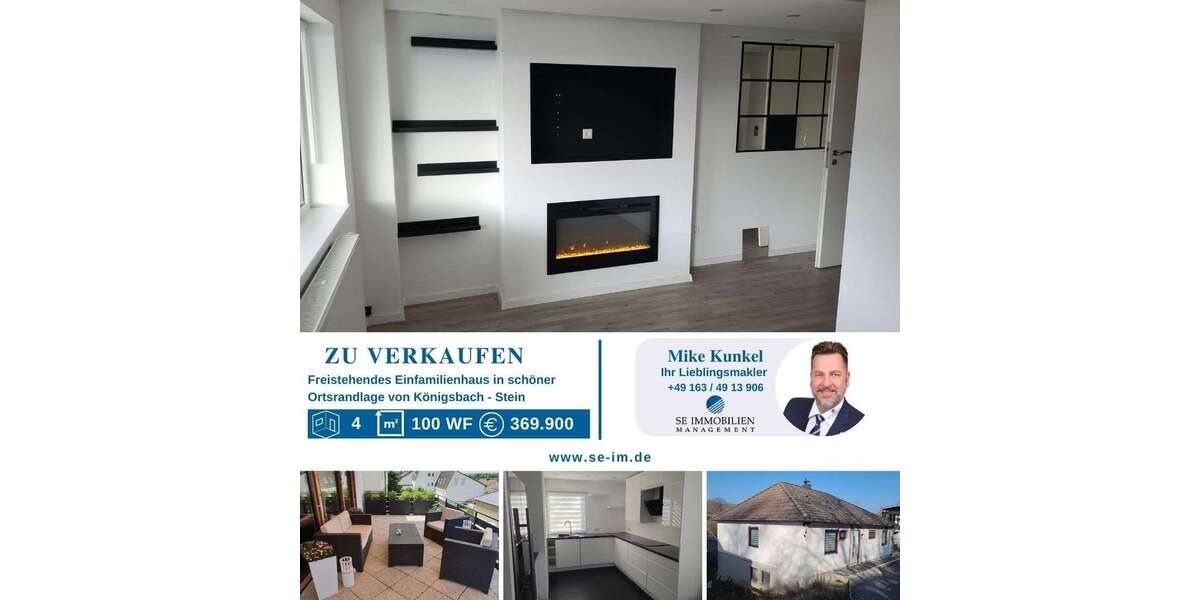 Haus zum Kaufen in Königsbach-Stein 369.900 € 99.6 m² 3 zimmer