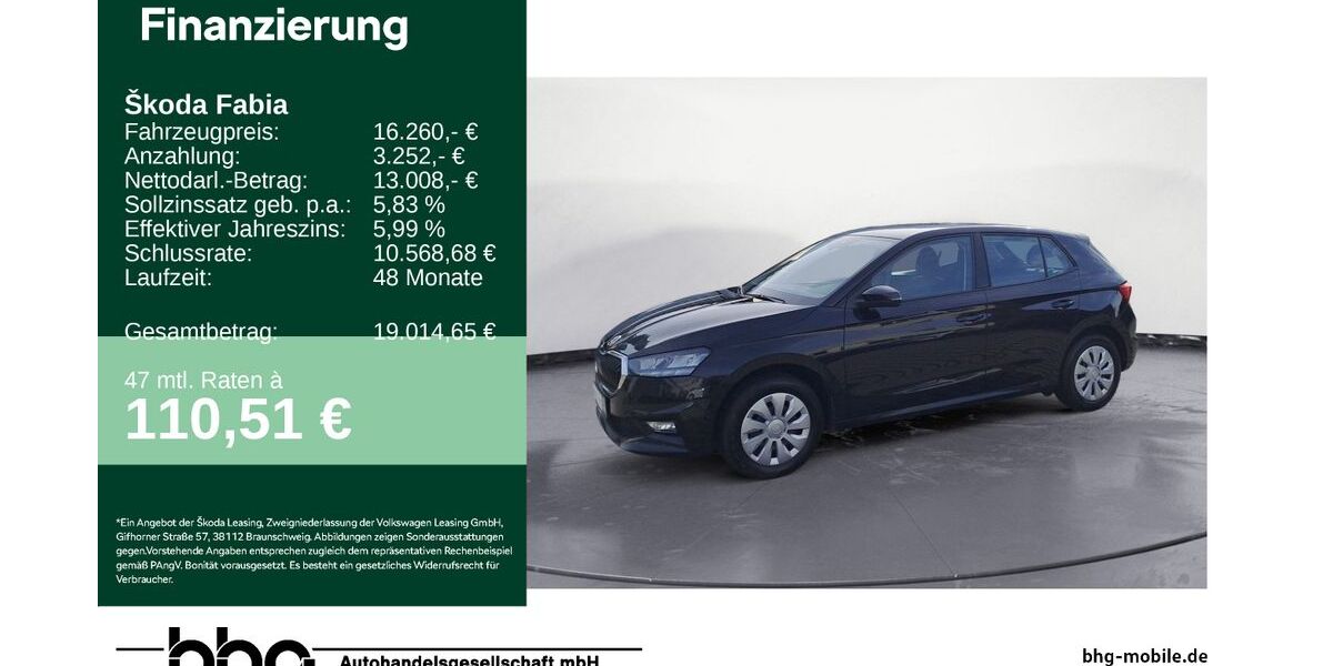 Skoda Fabia 23.756 km 15.760 &euro; Ettlingen 76275