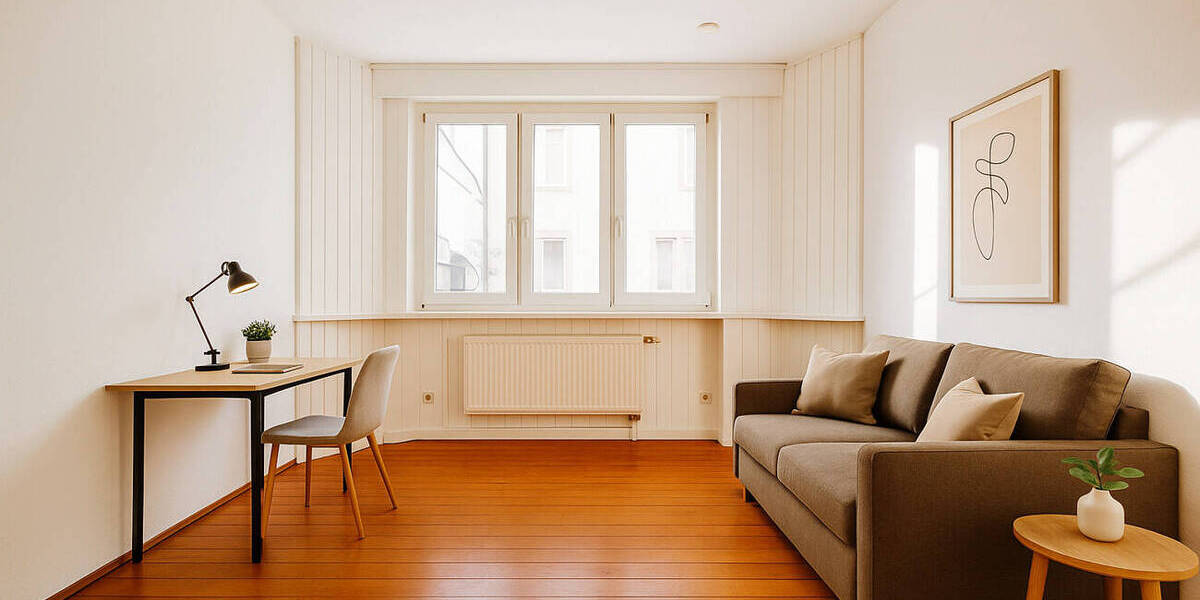 Etagenwohnung Karlsruhe Mühlburg - 4 Zimmer, 110 m&sup2;, 467.000&euro; | Angebot:26026893