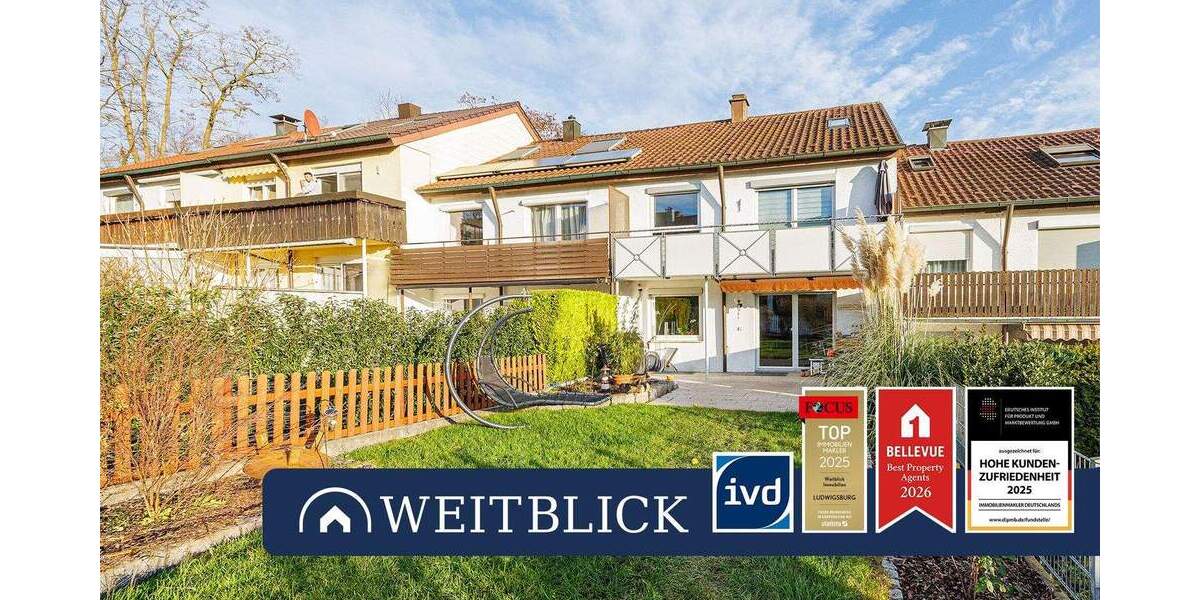 Reihenmittelhaus Schwieberdingen - 4 Zimmer, 116 m&sup2;, 475.000&euro; | Angebot:25697972