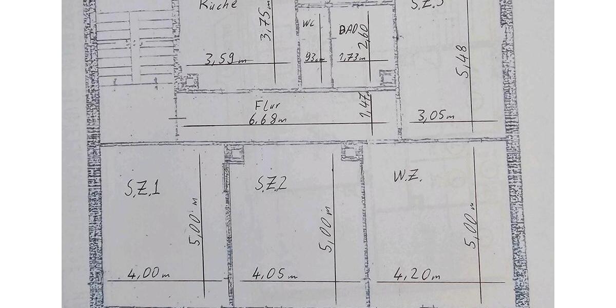 Etagenwohnung Pforzheim Nordstadt - 4 Zimmer, 115 m&sup2;, 259.000&euro; | Angebot:26545407