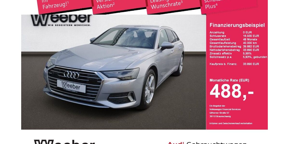 Audi A6 68.903 km 32.940 &euro; Calw 75365