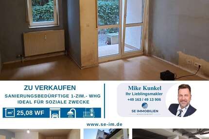 Wohnung Pforzheim Eutingen - 1 Zimmer, 25 m&sup2;, 49.900&euro; | Angebot:27489497