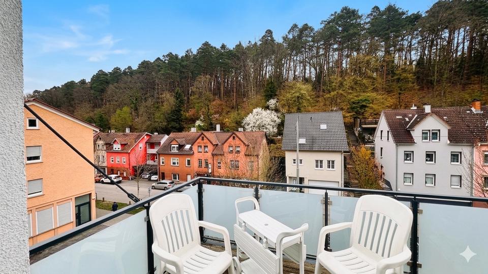 Etagenwohnung Pforzheim Büchenbronn - 3 Zimmer, 81 m&sup2;, 285.000&euro; | Angebot:26253254