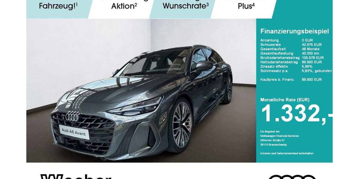 Audi A6 1.999 km 89.599 &euro; Leonberg 71229