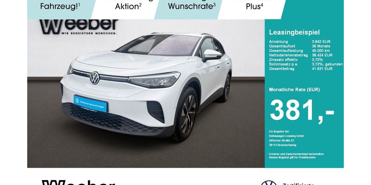 VW ID.4 20.000 km 36.990 &euro; Weil der Stadt 71263