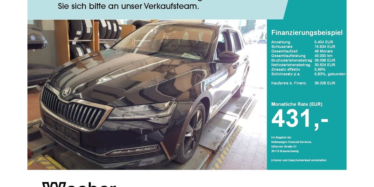 Skoda Superb 52.722 km 34.980 &euro; Leonberg 71229