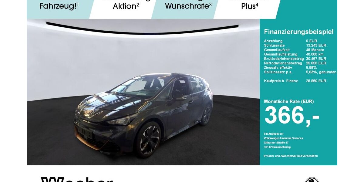 Cupra Born 24.500 km 25.050 &euro; Weil der Stadt 71263